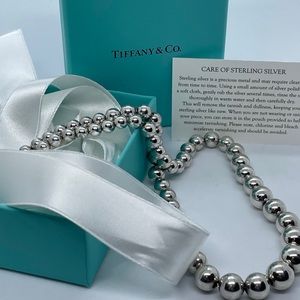 Tiffany & Co. Graduated Hardwear Ball Necklace